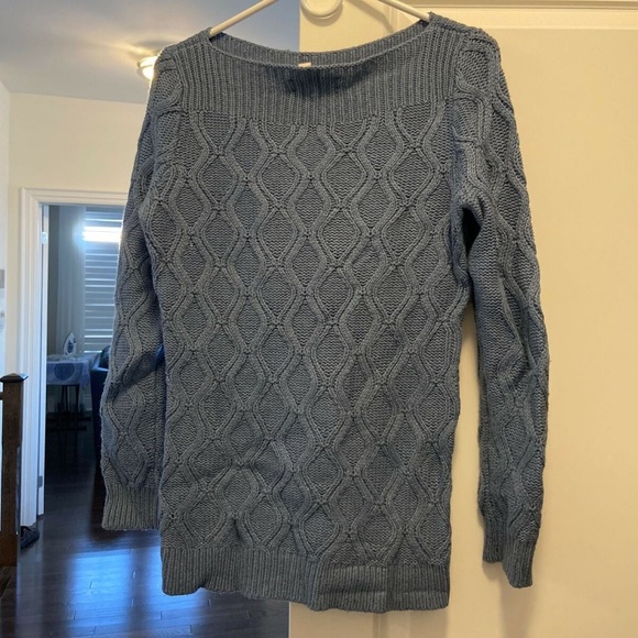 Loft sweater M in beautiful blue! Worn once and stored away. - Picture 1 of 3